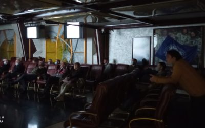 Показы документальных фильмов проекта «Неизвестные герои Севера» — «Победитель льдов» и «Арктический рейс» прошли 22 января, 03 февраля и 10 февраля в кинолектории Русского географического общества.