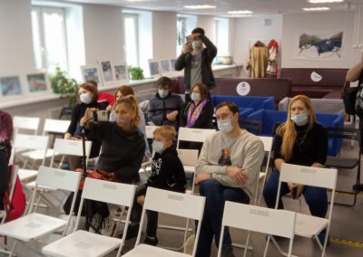 27 февраля 2021 г. проект «Неизвестные герои Севера» принял участие в ежегодном фестивале «Чувство снега».
