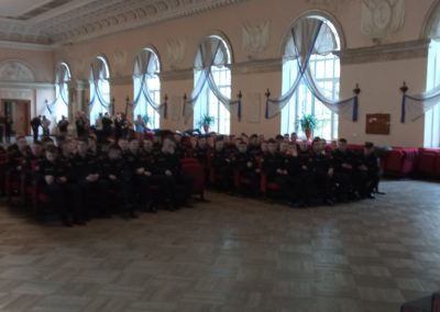 Показ документального фильма «Полярный адмирал» проекта «Неизвестные герои Севера» прошел в Военно-Морской Академии имени адмирала Кузнецова.